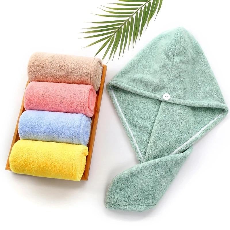 Microfiber Fast Hair Drying Towel